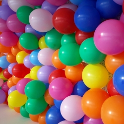 Pastel Uçan Balon (1 Adet)