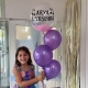 Uçan Şeffaf  Tüylü Balon 60 cm ürün görseli - 14