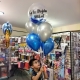 Uçan Şeffaf  Tüylü Balon 60 cm ürün görseli - 15
