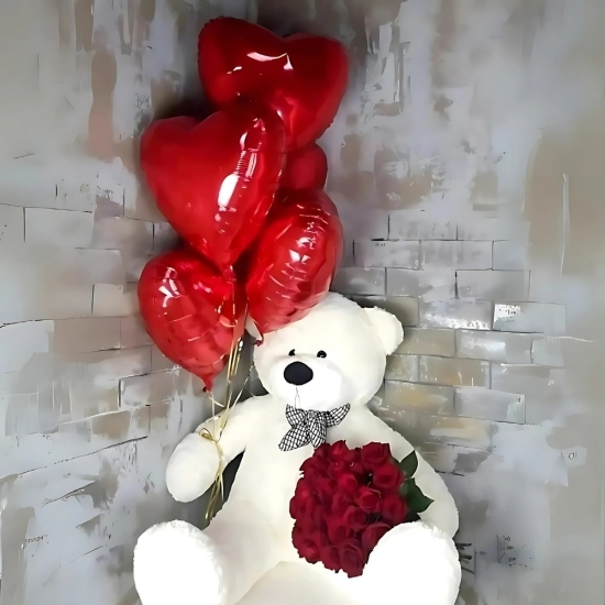 Sevgililer Günü Uçan Balon Seti