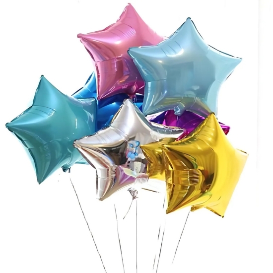 Yıldız Folyo Uçan Balon 1 Adet