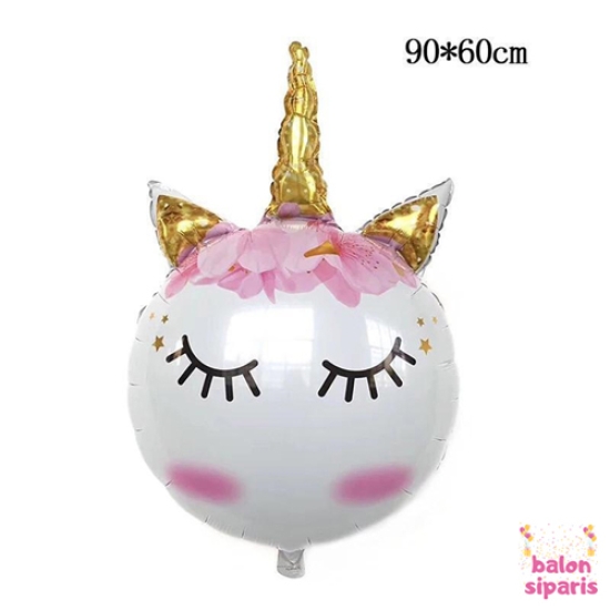 Unicorn Temalı Folyo Balon 90x60 cm