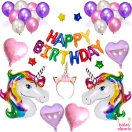 Unicorn Doğum Günü Seti Unicorn Doğum Günü Seti